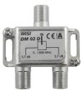 WISI DM02D 2-way distributor 5-1300MHz