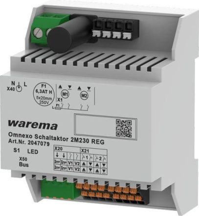 Warema 2047079 Omnexo 2M230 REG switching actuator