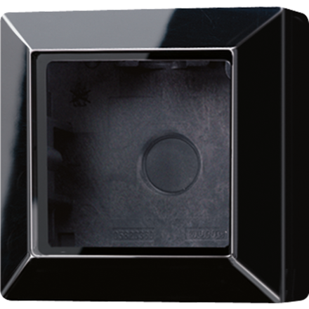 Jung AS581ASW surface-mounted cap 1-way, AS/A series, black