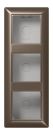 Jung AS583AMO surface-mounted cap 3-way, AS series, mocha