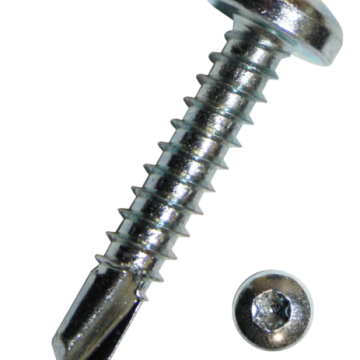 Dresselhaus 6054/001/51/4.8X25 self-drilling screws with lens head and hexagon socket