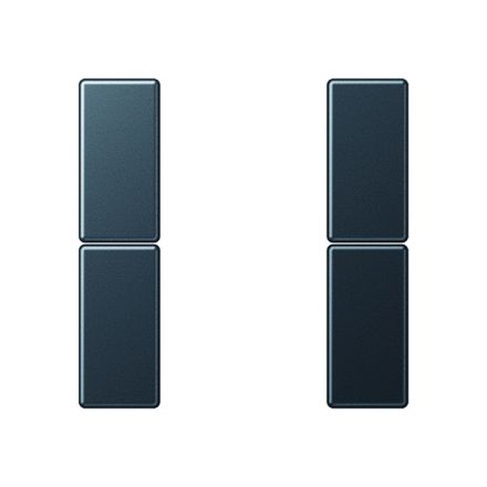 JUNG A502TSAANM button set F50 Series A | 2-way | anthracite matt