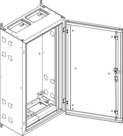 ABN protective insulated IP55 590x1140x340mm wall housing (NT27P)