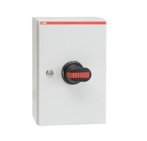 ABB Stotz-Kontakt OTL45B6U, switch disconnector in housing 6-pole 63A 690V with black handle, 1SCA022610R4810