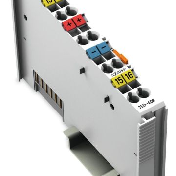Wago 750-408 digital 4-channel 24VDC 3ms input terminal