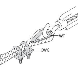 ABB Stotz-Kontakt 7TCA084220R0553 WT-34 band/rope fastening