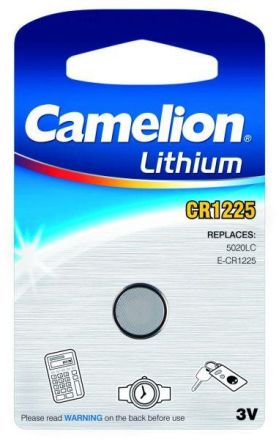 Hückmann 136696 Camelion CR1225 Lithium 3V/50mAh lithium button cell