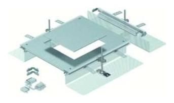 OBO Bettermann OKA-GA40240/9 for device insert GES9 attachment unit, 7424344