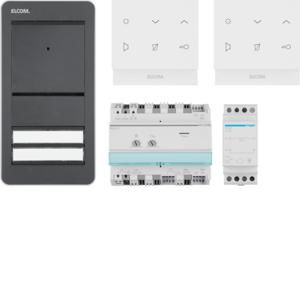 Elcom REP102Y 2TN AP 2D AS anthracite IS TOUCH polar white. AudioSet