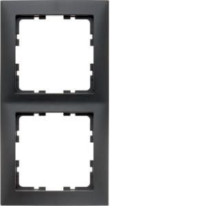 Berker 10129949 2-way S.1 anth. matt frame