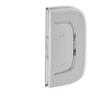 Legrand 755549 rocker switch Valena Allure 1M RE 'ON-OFF' AL, (aluminium)