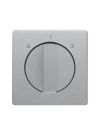 Berker 1084608400 rotary knob steps aluminum with 3-step