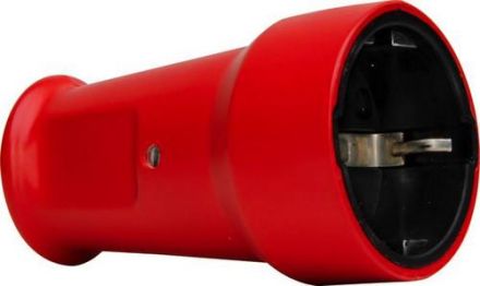 Kopp 182712001 up to 3x15qmm red SCHUKO coupling
