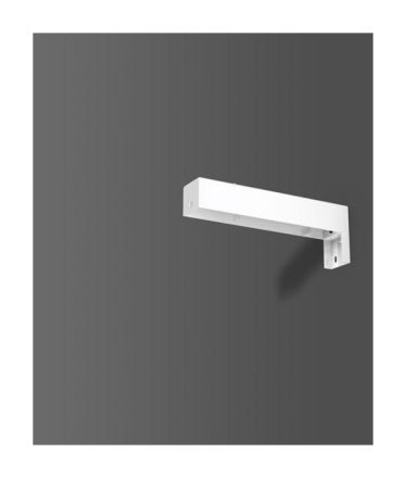 RZB 981779.002.1 for GSUN S+D / Universal S+D white wall bracket