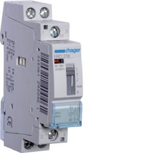Hager ERD216 installation relay 16A 2S 24V