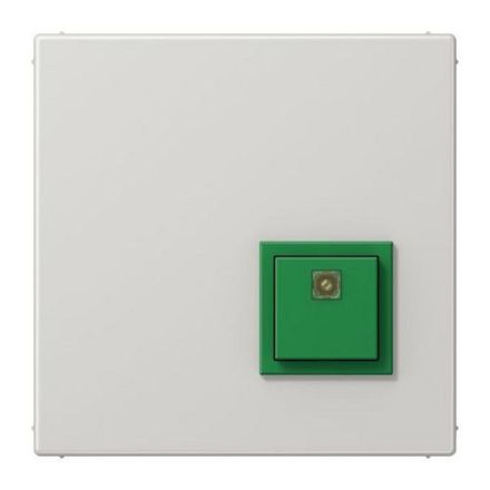 Jung NRSLS0834ATLG emergency call system cancel button, LS series, light grey