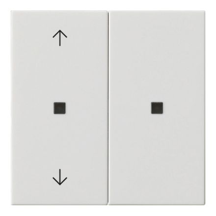 GIRA 510803 KNX-RF operating top unit System 55 | 2-way, arrows | pure white glossy