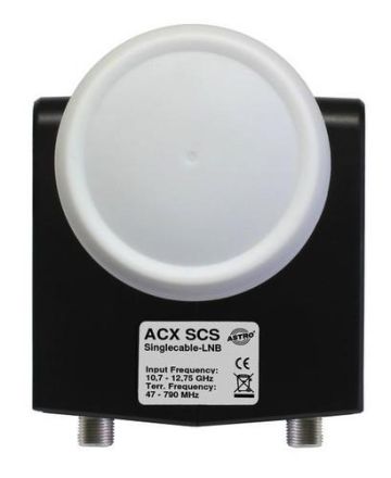 ASTRO Strobel 00310917 ACX SCS single cable LNB