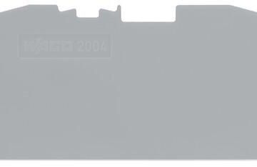 Wago 2004-1491 grey end plate and intermediate plate