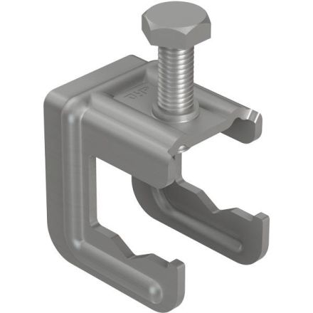 Pröpster 111 424 S2 without bracket V2A D:6-20 fl. 30mm connecting clamp