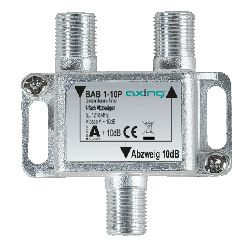 Axing BAB1-10P 1-way tap, 10 dB, 1218MHz