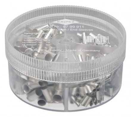 Knipex 9799911 assortment box 3 uninsulated D: 90x44mm wire end ferrules
