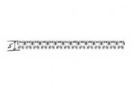 Legrand 038155 Nameplate CAB 3 0, 5-1, 5mm blank, (white)