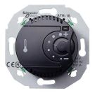 ELSO WDE011624 Temperature controller with central plate black Renova