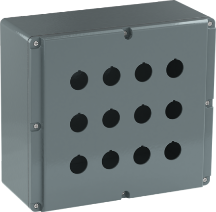 ABB Stotz-Kontakt 1SFA170857R3012 080SP12SFE 12 fastening grey aluminum IP66 metal housing