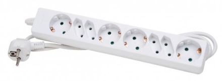 Kopp 120502004 TSD 4+4f. 1.5qmm supply cable 1.4m BS aw power strip