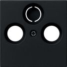 Gira 0869005 antenna socket System 55 black cover