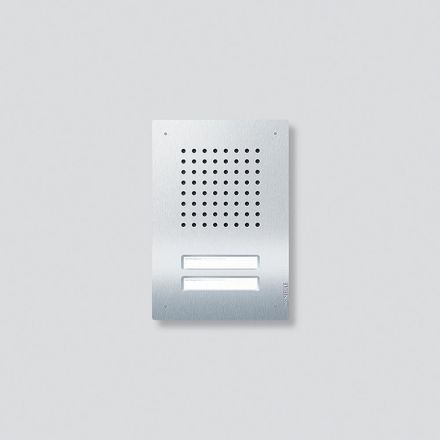 Siedle 210007703-00 F CL A 02 R-0 Classic brushed stainless steel audio door station