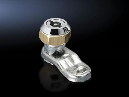 RITTAL 2520000 Cam lock with double bit insert Cylinder lock made of die-cast zinc