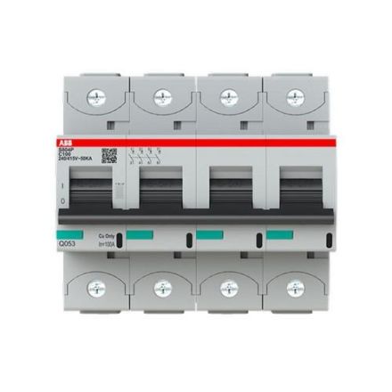 ABB Stotz-Kontakt 2CCG001236R0001 S804P-C100 100A C-Char.4P heavy-duty circuit breaker