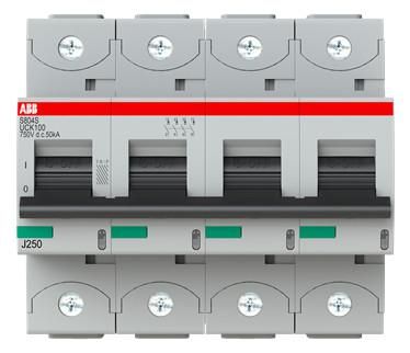 ABB Stotz-Kontakt 2CCS864001R1637 S804S-UCK100 K100A 4-pole high-performance circuit breaker