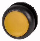 Eaton M22S-DRL-Y illuminated pushbutton, flat, yellow, latching, 216951