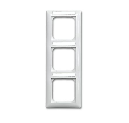 Busch-Jaeger 1723 NS-914 cover frame, 3-way frame alpine white