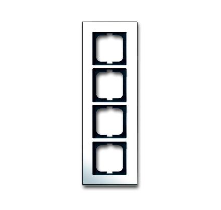 Busch-Jaeger 1724-826-101 cover frame, 4-way frame chrome