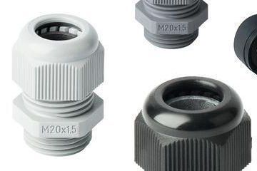 Jacob 50.625 PA/R M25 polyamide silver grey RAL7001 PERFECT cable gland