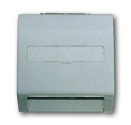 Busch-Jaeger 1758-783 Central plate, with support ring aluminum silver