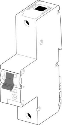 ABN 50A 1-pole with quick adapter main circuit breaker (XHA150-5)