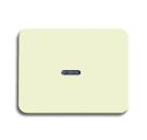 Busch-Jaeger 1787-22G rocker switch, with small transparent dome ivory/white