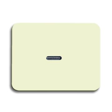 Busch-Jaeger 1787-22G rocker switch, with small transparent dome ivory/white