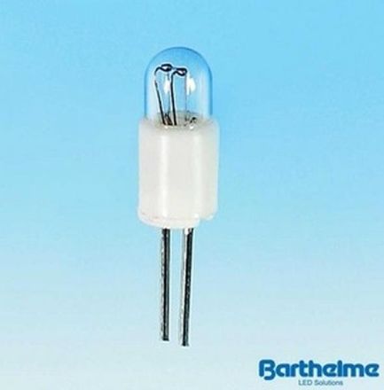 Barthelme 21011260 T1 BIPIN 1.275 12V 60mA subminiature lamp