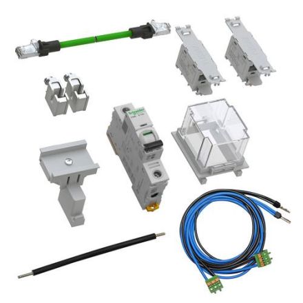 ABN ABNPK12406 Fuse box patch cable 2x RJ45 SS assembly package
