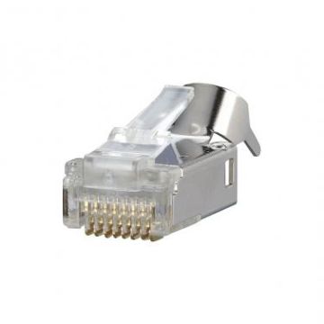 METZ CONNECT E-DAT Industry IP20 RJ45 Plug Western plug Industrial, 1401505010-E