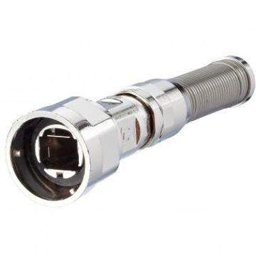 METZ CONNECT empty V1 with kink protection plug housing metal IP67 Industry, 1401025000ME