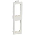 Legrand 080292 support ring MOSAIC panel 2x1mod ws
