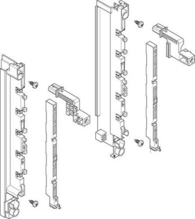ABN deep 40mm for CU 12x5mm 5-pole 70mm busbar module (MTS12505)