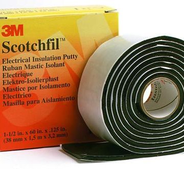 3M 7000006089 Scotchfil 38mmx1,5m black insulation tape